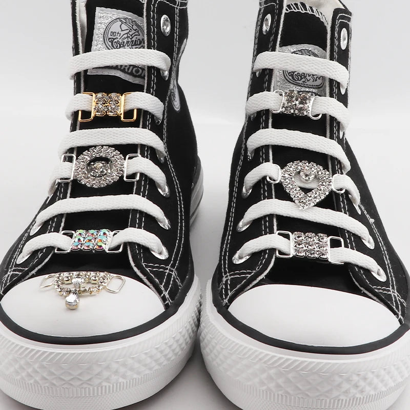 SparkleStep Deluxe Rhinestone Shoelace Charms