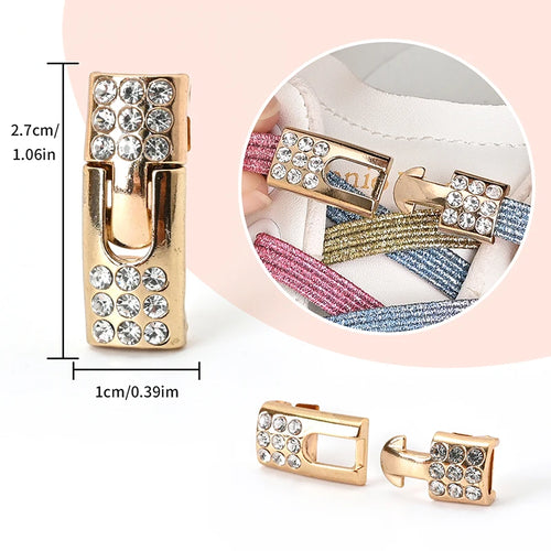 QuickFit Diamond Buckle Elastic Laces