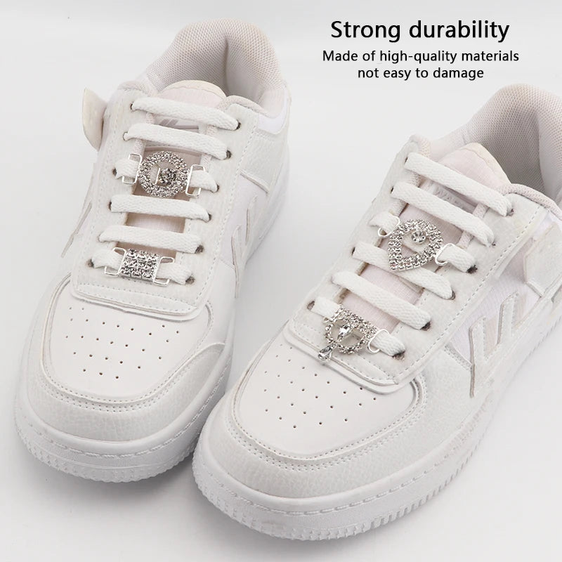 SparkleStep Deluxe Rhinestone Shoelace Charms